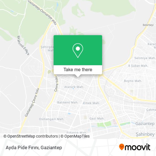 Ayda Pide Fırını map