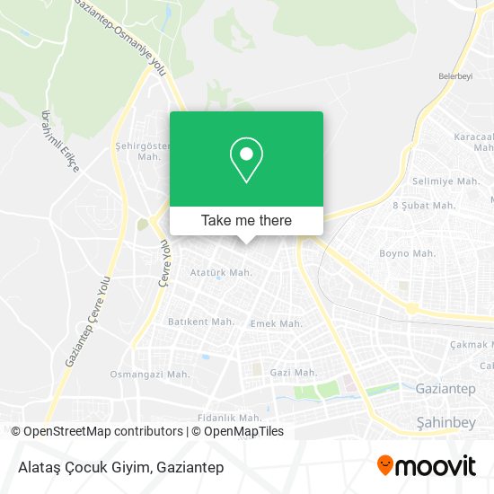 Alataş Çocuk Giyim map