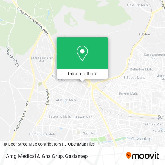 Amg Medical & Gns Grup map