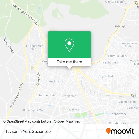 Tavşanın Yeri map