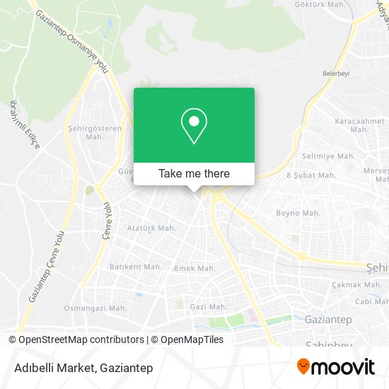 Adıbelli Market map