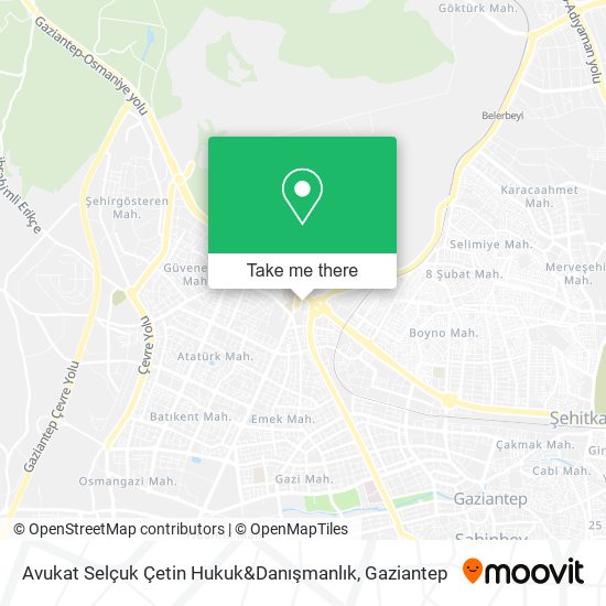 Avukat Selçuk Çetin Hukuk&Danışmanlık map