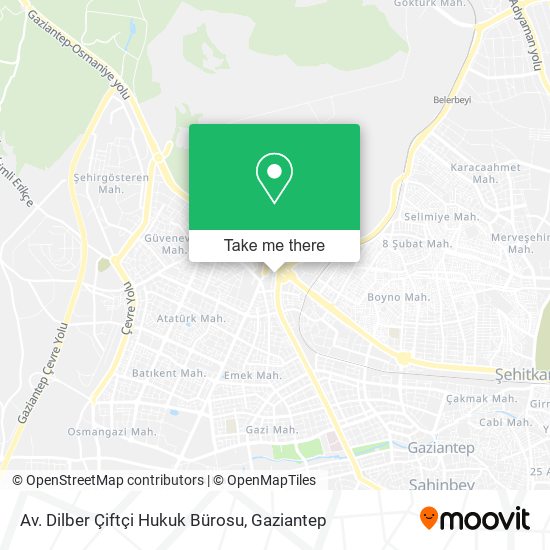 Av. Dilber Çiftçi Hukuk Bürosu map