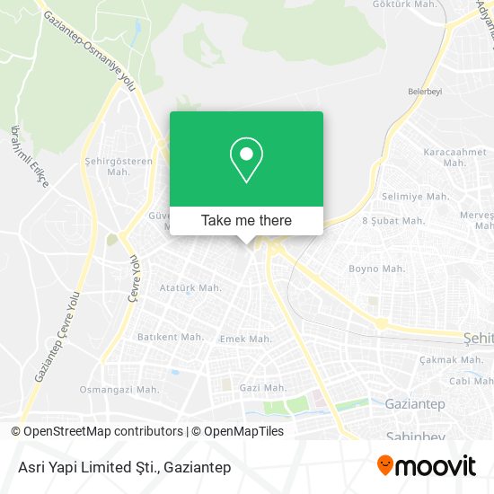 Asri Yapi Limited Şti. map