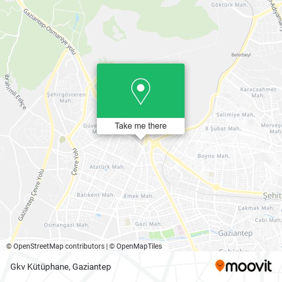 Gkv Kütüphane map