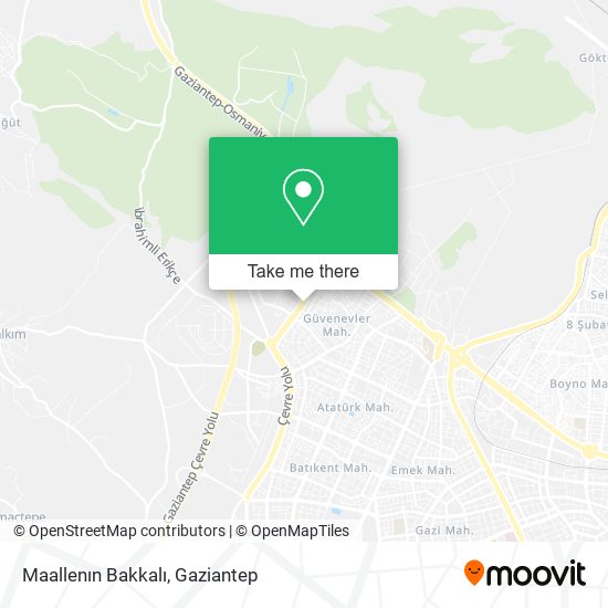 Maallenın Bakkalı map