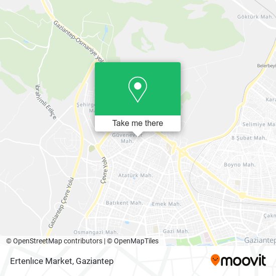 Ertenlıce Market map