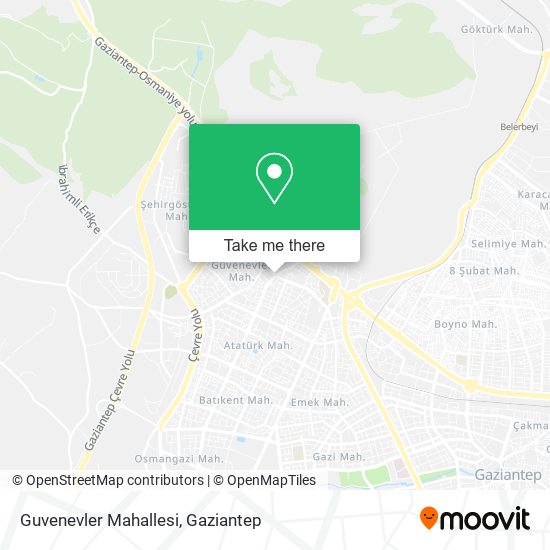 Guvenevler Mahallesi map
