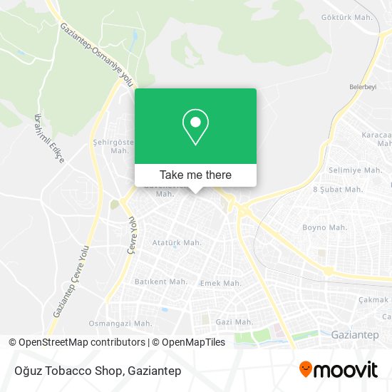 Oğuz Tobacco Shop map