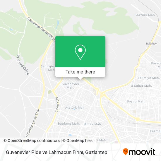 Guvenevler Pide ve Lahmacun Fırını map