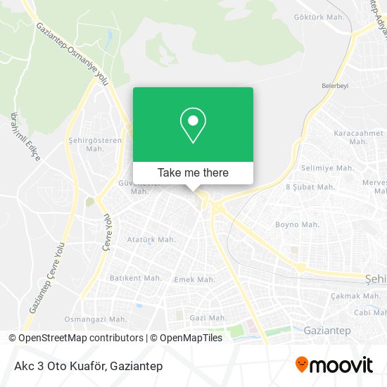 Akc 3 Oto Kuaför map