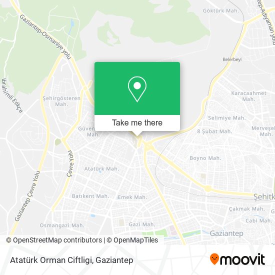 Atatürk Orman Ciftligi map
