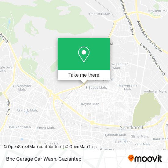 Bnc Garage Car Wash map