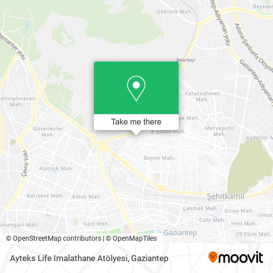 Ayteks Life Imalathane Atölyesi map