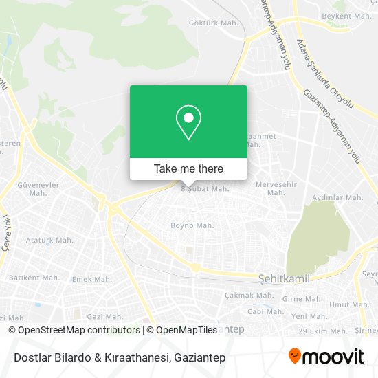 Dostlar Bilardo & Kıraathanesi map