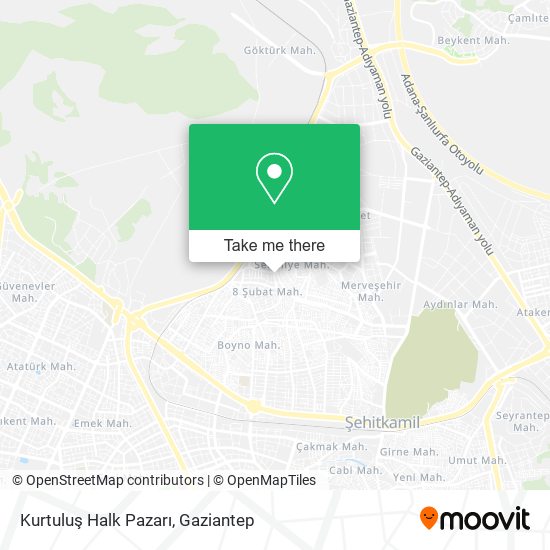 Kurtuluş Halk Pazarı map