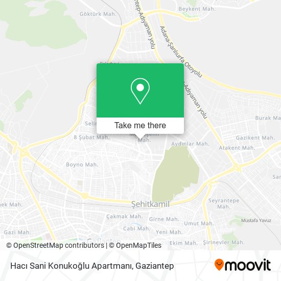 Hacı Sani Konukoğlu Apartmanı map