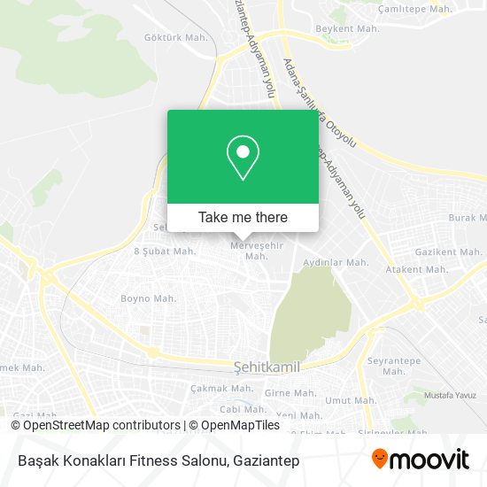 Başak Konakları Fitness Salonu map