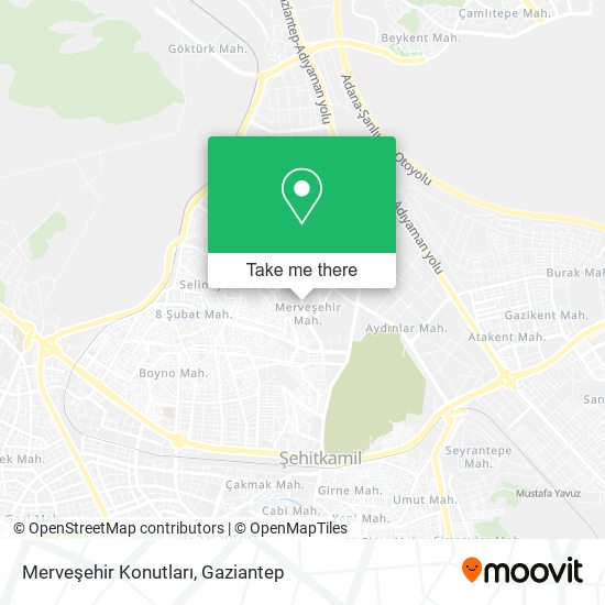 Merveşehir Konutları map