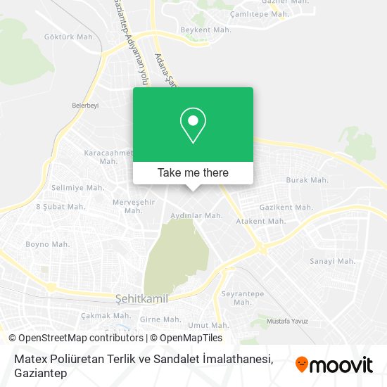 Matex Poliüretan Terlik ve Sandalet İmalathanesi map