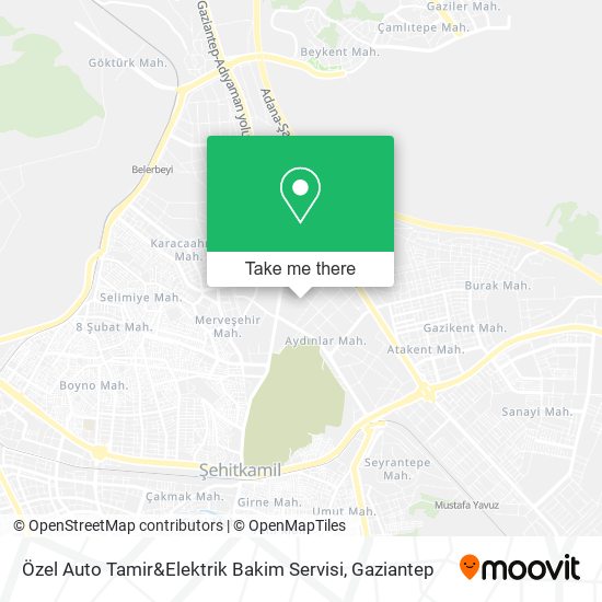 Özel Auto Tamir&Elektrik Bakim Servisi map
