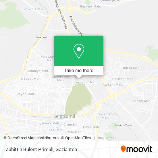 Zahittin Bulent Primall map