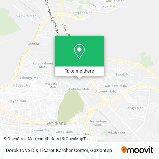 Doruk İç ve Dış Ticaret Karcher Center map