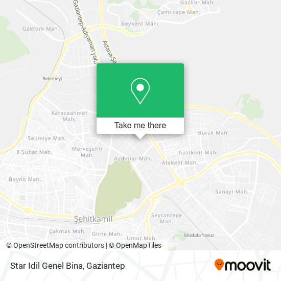 Star Idil Genel Bina map