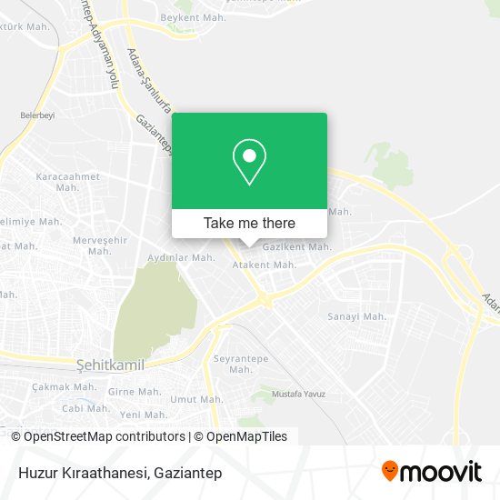 Huzur Kıraathanesi map