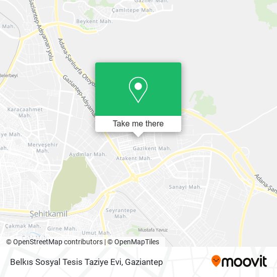 Belkıs Sosyal Tesis Taziye Evi map