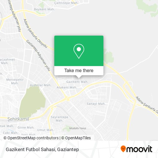 Gazikent Futbol Sahasi map