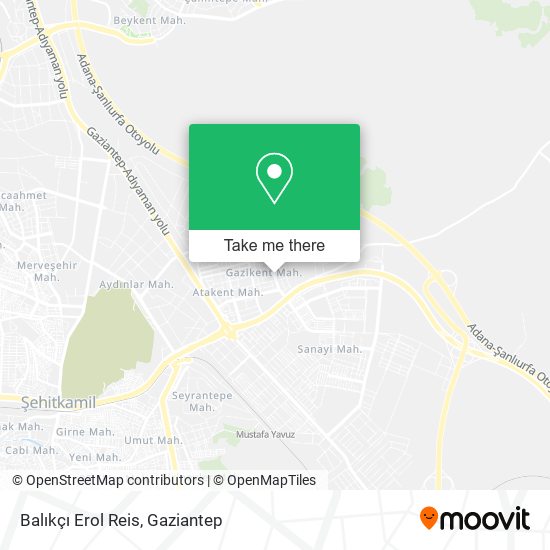 Balıkçı Erol Reis map
