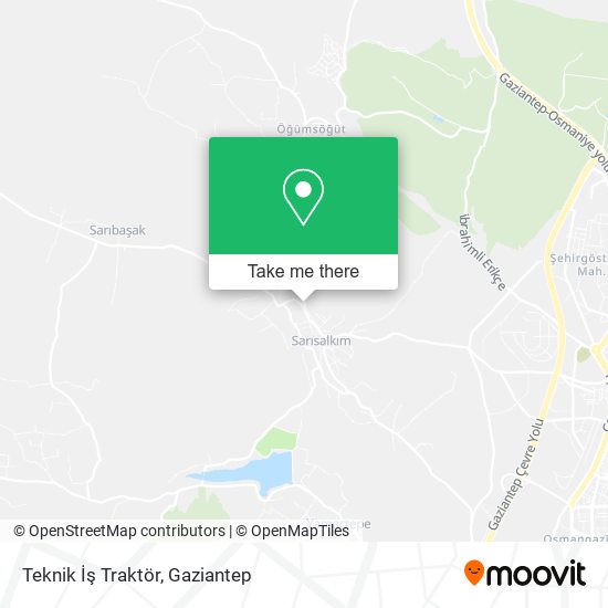 Teknik İş Traktör map
