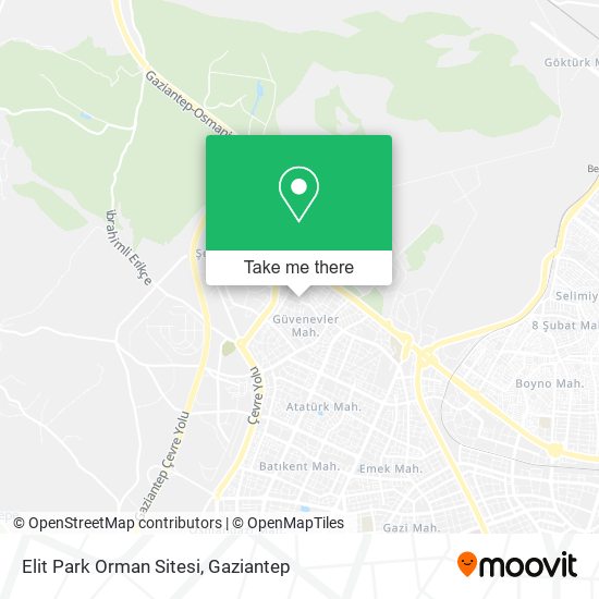 Elit Park Orman Sitesi map