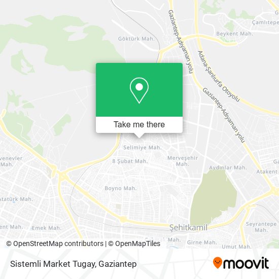 Sistemli Market Tugay map