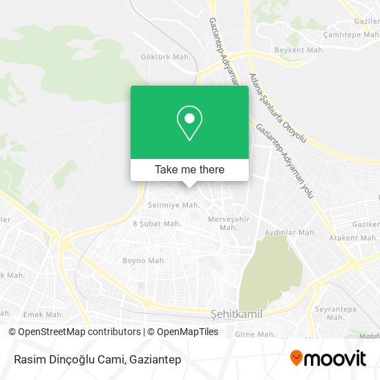 Rasim Dinçoğlu Cami map