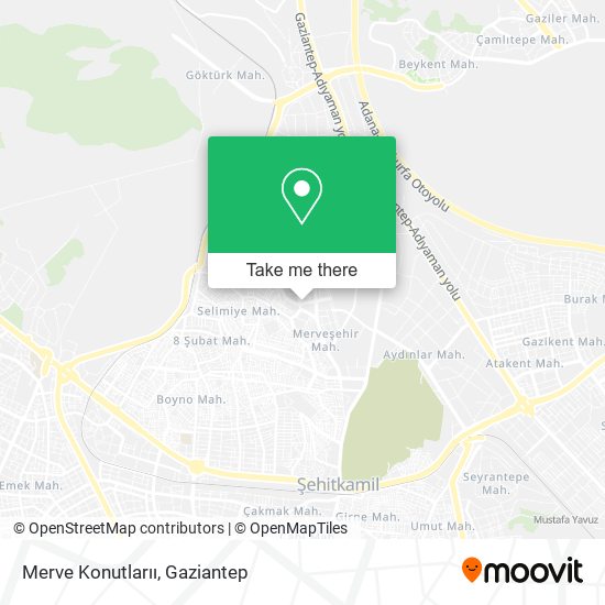 Merve Konutlarıı map