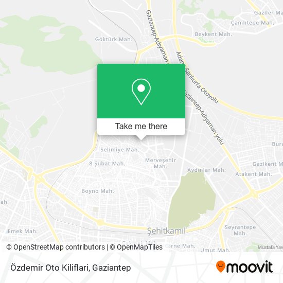 Özdemir Oto Kiliflari map