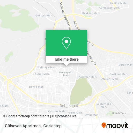 Gülseven Apartmanı map