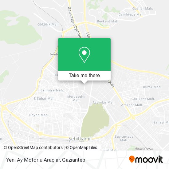 Yeni Ay Motorlu Araçlar map