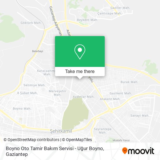 Boyno Oto Tamir Bakım Servisi - Uğur Boyno map
