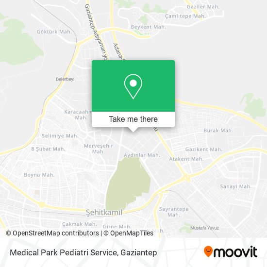 Medical Park Pediatri Service map