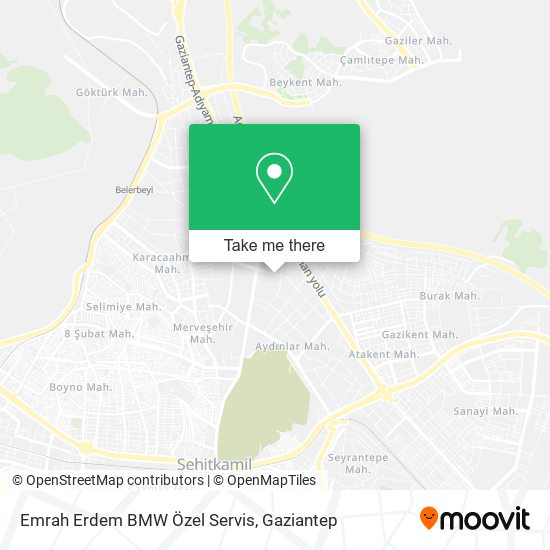 Emrah Erdem BMW Özel Servis map