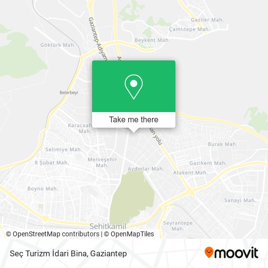 Seç Turizm İdari Bina map