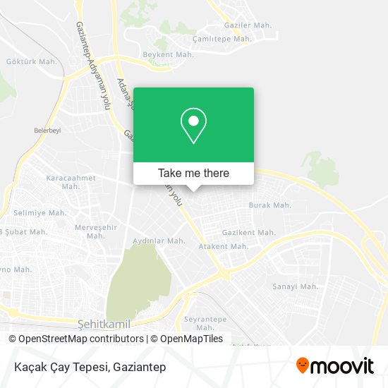 Kaçak Çay Tepesi map