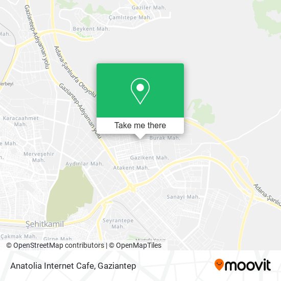 Anatolia Internet Cafe map