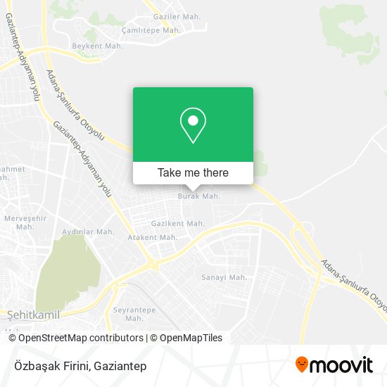 Özbaşak Firini map