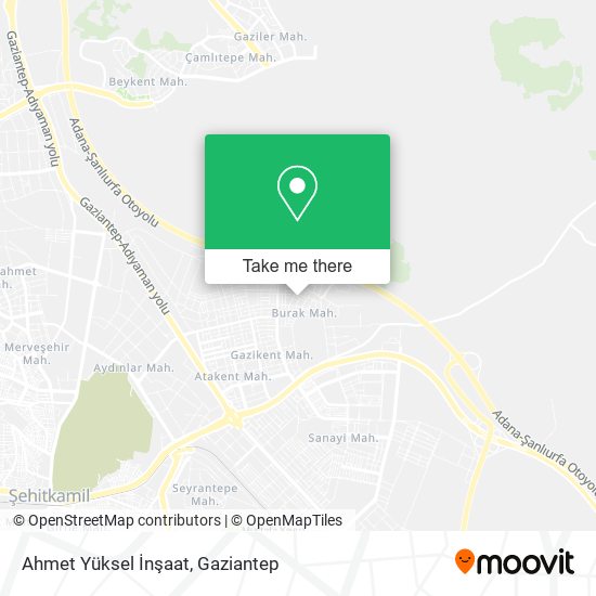 Ahmet Yüksel İnşaat map