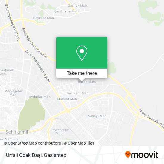 Urfali Ocak Başi map