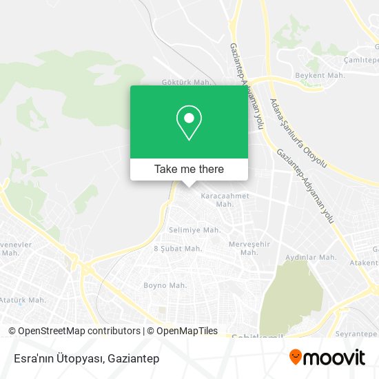 Esra'nın Ütopyası map